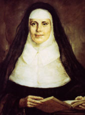 An image of Catherine McAuley, founder of the Sisters of Mercy with a hyperlink to the Catherine McAuley Leading Mission Award Page